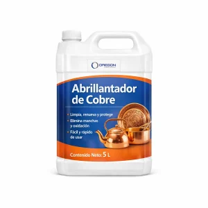 Abrillantador para cobre